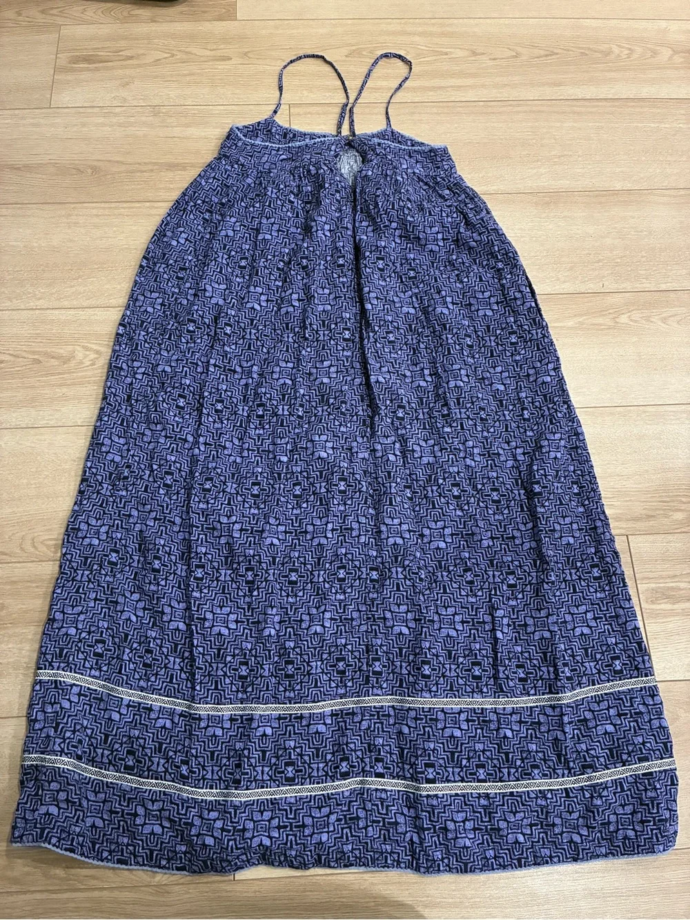 By Anthropologie Women’s Savona Slip Dress Purple Cotton Blend Size XS - Picture 9 of 9